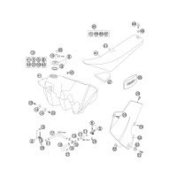 TANK / SITZBANK / VERKLEIDUNG
