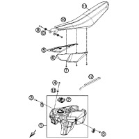 TANK / SITZBANK / VERKLEIDUNG