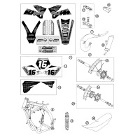 NEUTEILE 125 SX TYLA RATTRAY