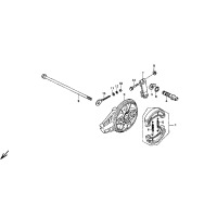 BREMSSATTEL HINTERRAD
