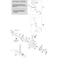 CRANKSHAFT, PISTON