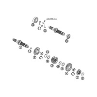 GETRIEBE I - ANTRIEBSWELLE
