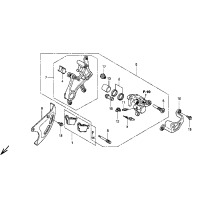 BREMSSATTEL HINTERRAD