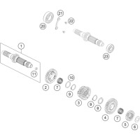 GETRIEBE I - ANTRIEBSWELLE