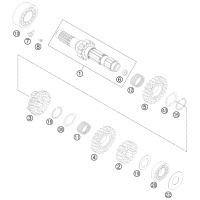 GETRIEBE I - ANTRIEBSWELLE