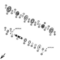 GETRIEBE II / ANTRIEBSWELLE