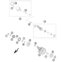 KURBELWELLE/ KOLBEN