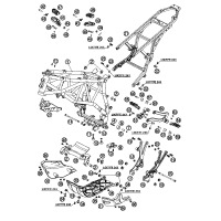 RAHMEN / AUSLEGER / MOTORSCHUTZ