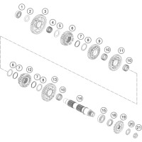 GETRIEBE II - ABTRIEBSWELLE