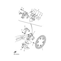 HINTERRAD BREMSSATTEL