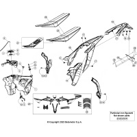 VERKLEIDUNG / SITZBANK / TANK / DEKOR