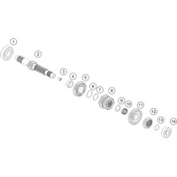 GETRIEBE I - ANTRIEBSWELLE