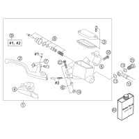 HANDBREMSZYLINDER FORMULA 65 SX