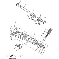 SCHALTNOCKE & SCHALTGABEL