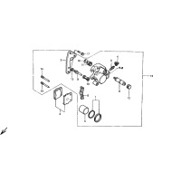 BREMSSATTEL VORDERRAD