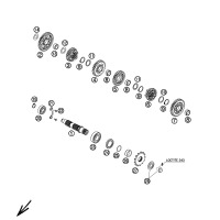 GETRIEBE II - ABTRIEBSWELLE