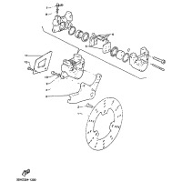 HINTERRAD BREMSSATTEL