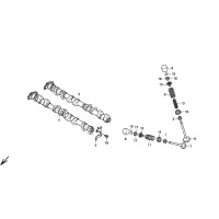 NOCKENWELLE / VENTIL