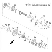 GETRIEBE II - ABTRIEBSWELLE