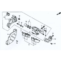 BREMSSATTEL HINTERRAD
