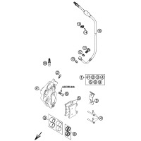 BREMSSATTEL VORN