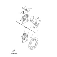HINTERRAD BREMSSATTEL