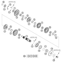 TRANSMISSION II - COUNTERSHAFT