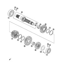 GETRIEBE I - ANTRIEBSWELLE
