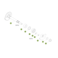 KURBELWELLE - KOLBEN - AUSGLEICHSWELLE 1