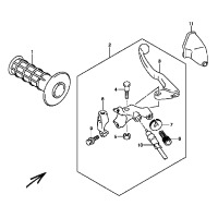 GRIFF LINKS / KUPPLUNGSHEBEL