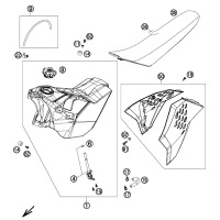 TANK / SITZBANK / VERKLEIDUNG