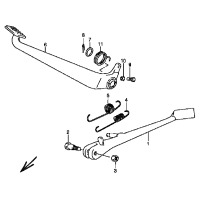  FUSSRASTEN / STAENDER