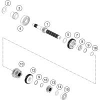 GETRIEBE I - ANTRIEBSWELLE
