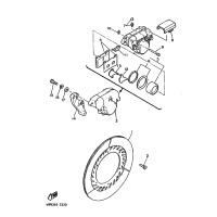 HINTERRAD BREMSSATTEL