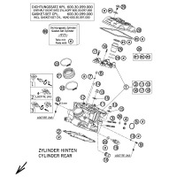 ZYLINDERKOPF HINTEN