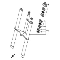 STEUERKOPF / GABELBRUECKE UNTEN