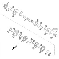 GETRIEBE II - ABTRIEBSWELLE