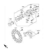  BREMSSATTEL HINTEN