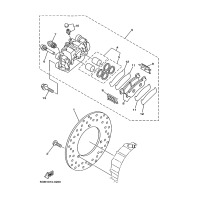 HINTERRAD BREMSSATTEL