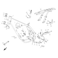 RAHMEN / STAENDER RAHMENNUMMER ZD3E20011C0000721-