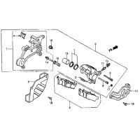 BREMSSATTEL HINTERRAD