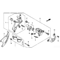 BREMSSATTEL HINTERRAD