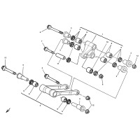 HINTERRADAUFHAENGUNG / HEBELWERK