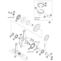 CRANKSHAFT, PISTON