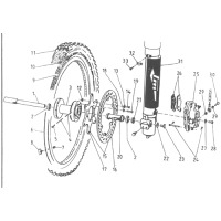 VORDERRADBREMSSATTEL