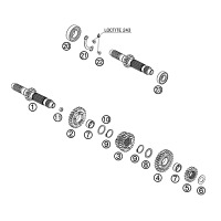 GETRIEBE I - ANTRIEBSWELLE
