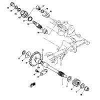 TACHOMETER ZAHNRAD