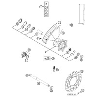 VORDERRAD 640 LC4 