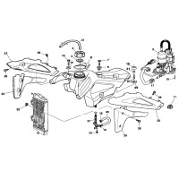 KRAFTSTOFFTANK /  FLANKE