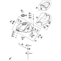 TANK/ SITZBANK/ VERKLEIDUNG